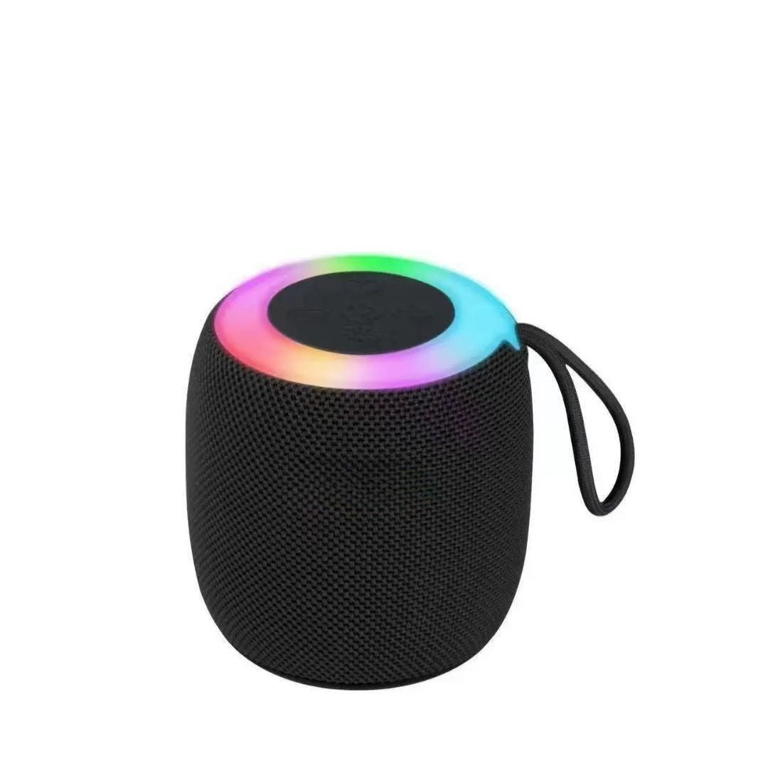 Coluna Bluetooth Super Bass com Luz Ambiente RGB