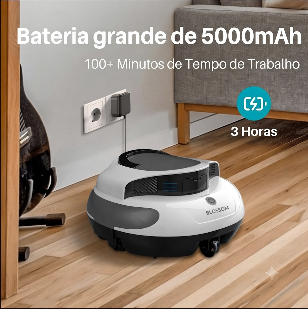 Robô limpa-piscinas com bateria 240v
