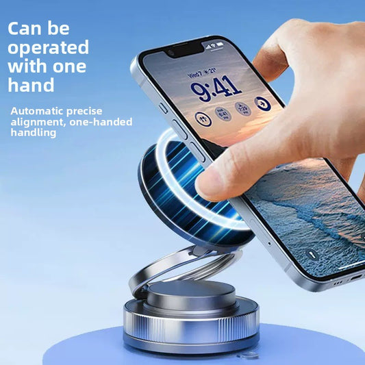 Suporte Magnético para Telemóvel com Ventosa