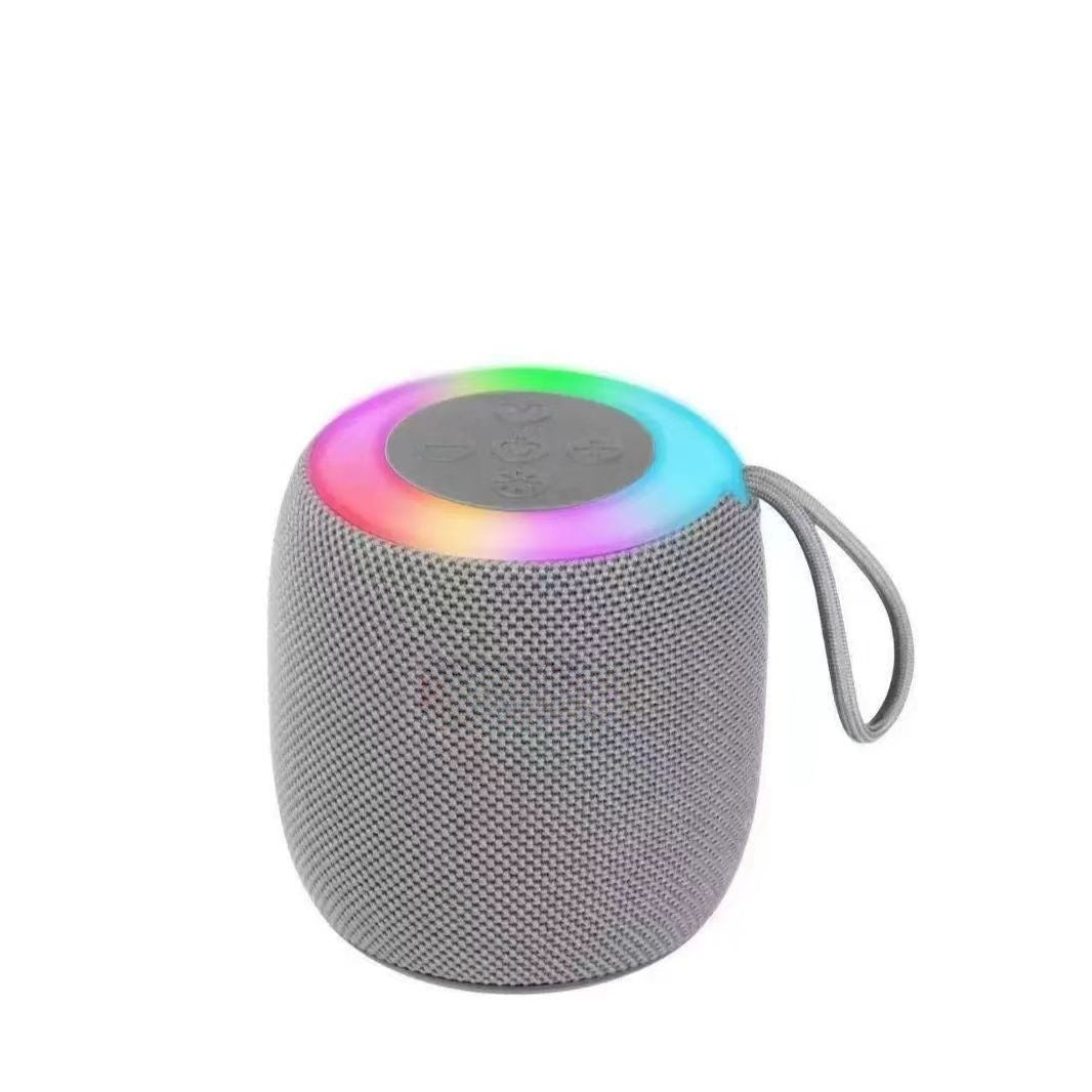 Coluna Bluetooth Super Bass com Luz Ambiente RGB