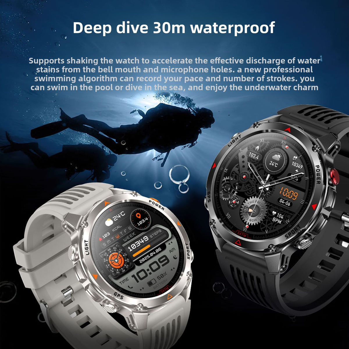 Smartwatch Tático Militar Ultra X