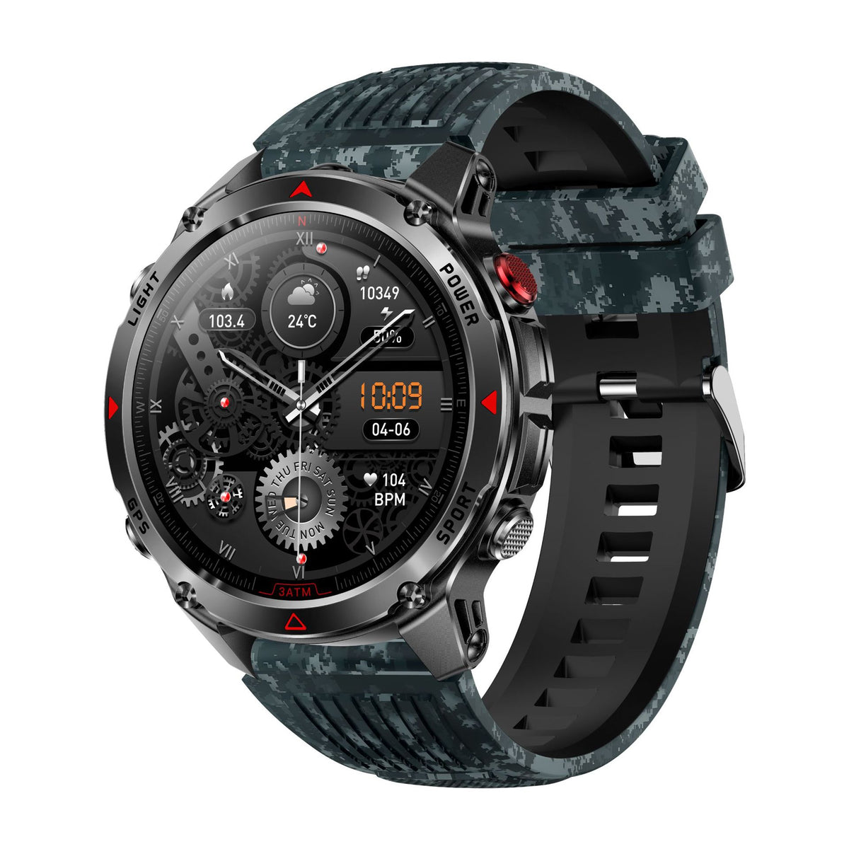 Smartwatch Tático Militar Ultra X